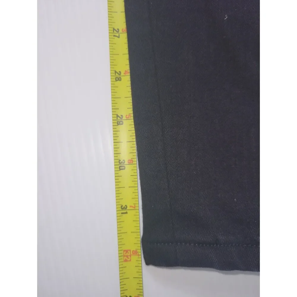 7 For All Mankind Black ankle gwenevere Denim Jeans Womens 26‎ - Picture 7 of 9